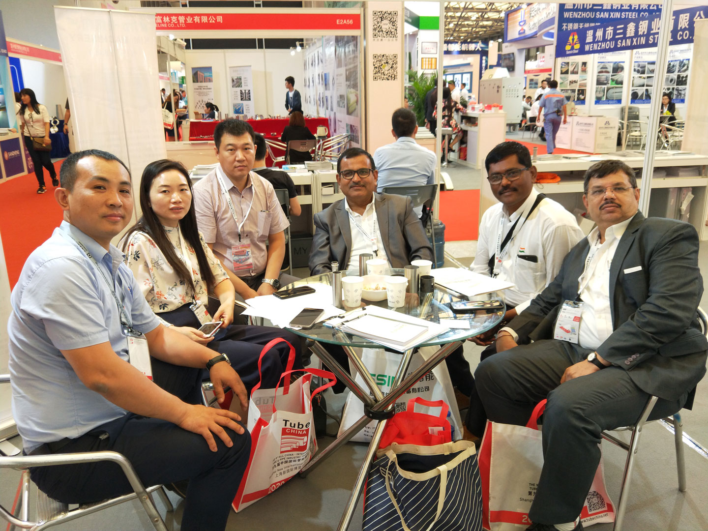 隆信激光參加了-Tube China 2018 - 第八屆中國國際管材展覽會(huì)