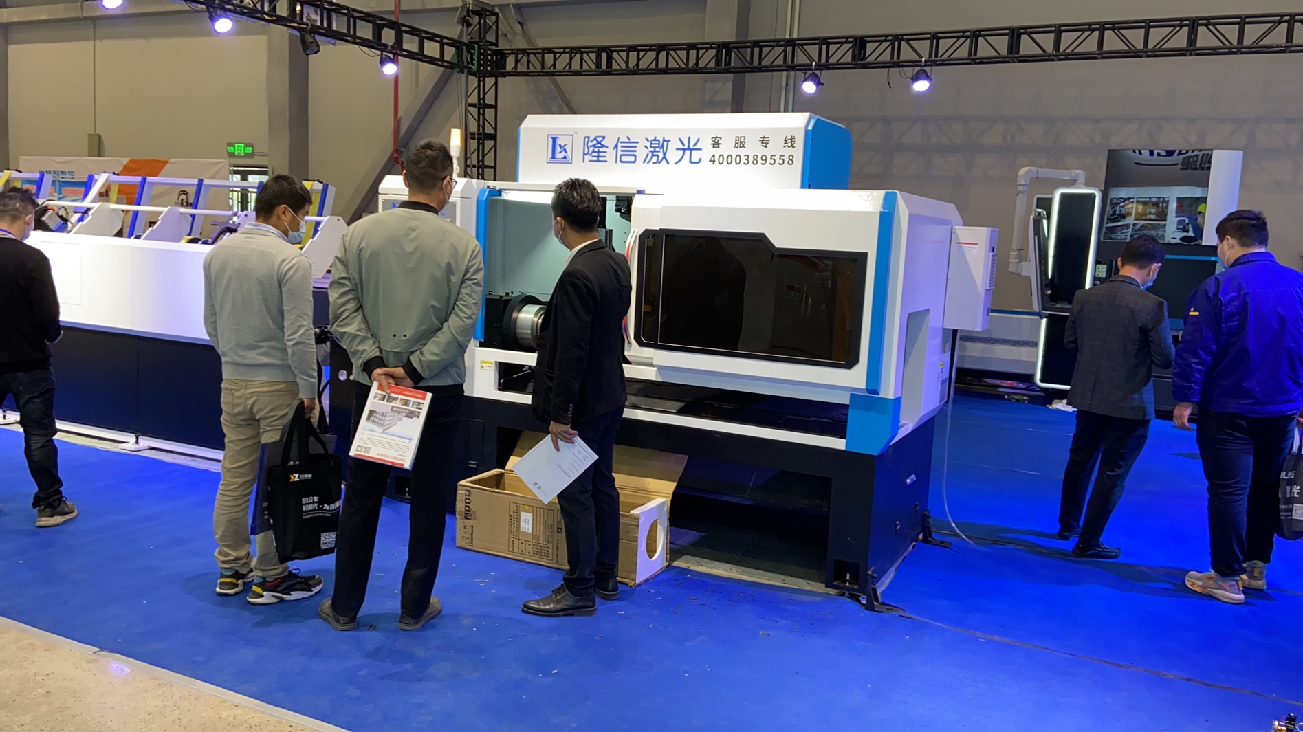 隆信激光參展了-2021淮海經濟區工業智造展會