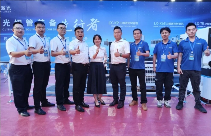 隆信激光丨領跑2023開平·衛浴五金設備展！